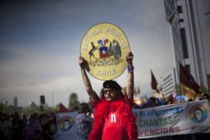 Foto: Cristóbal Olivares, Marcha de la Diversidad Sexual, Santiago de Chile, septiembre de 2011